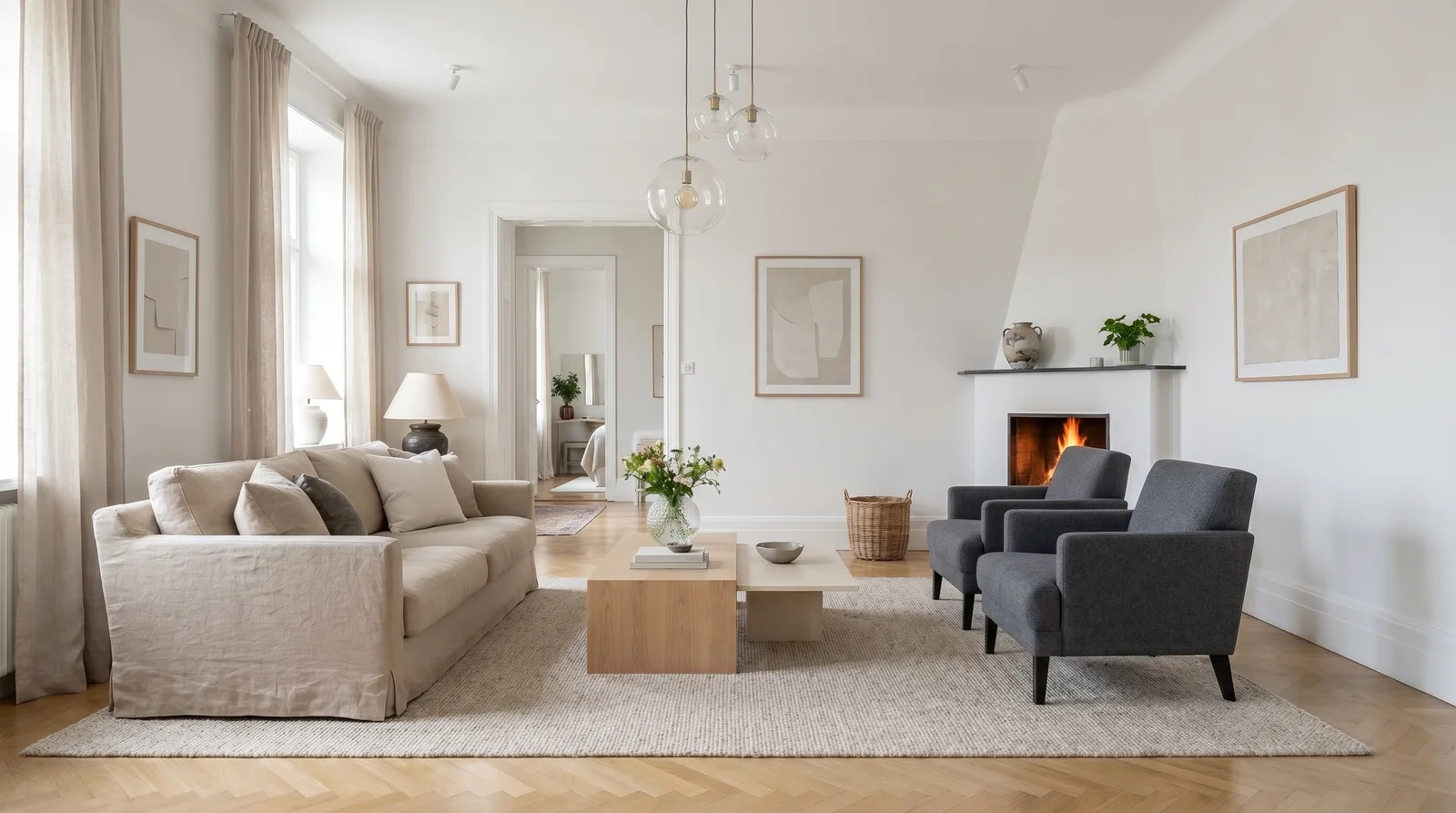 V1 Boutique — living room