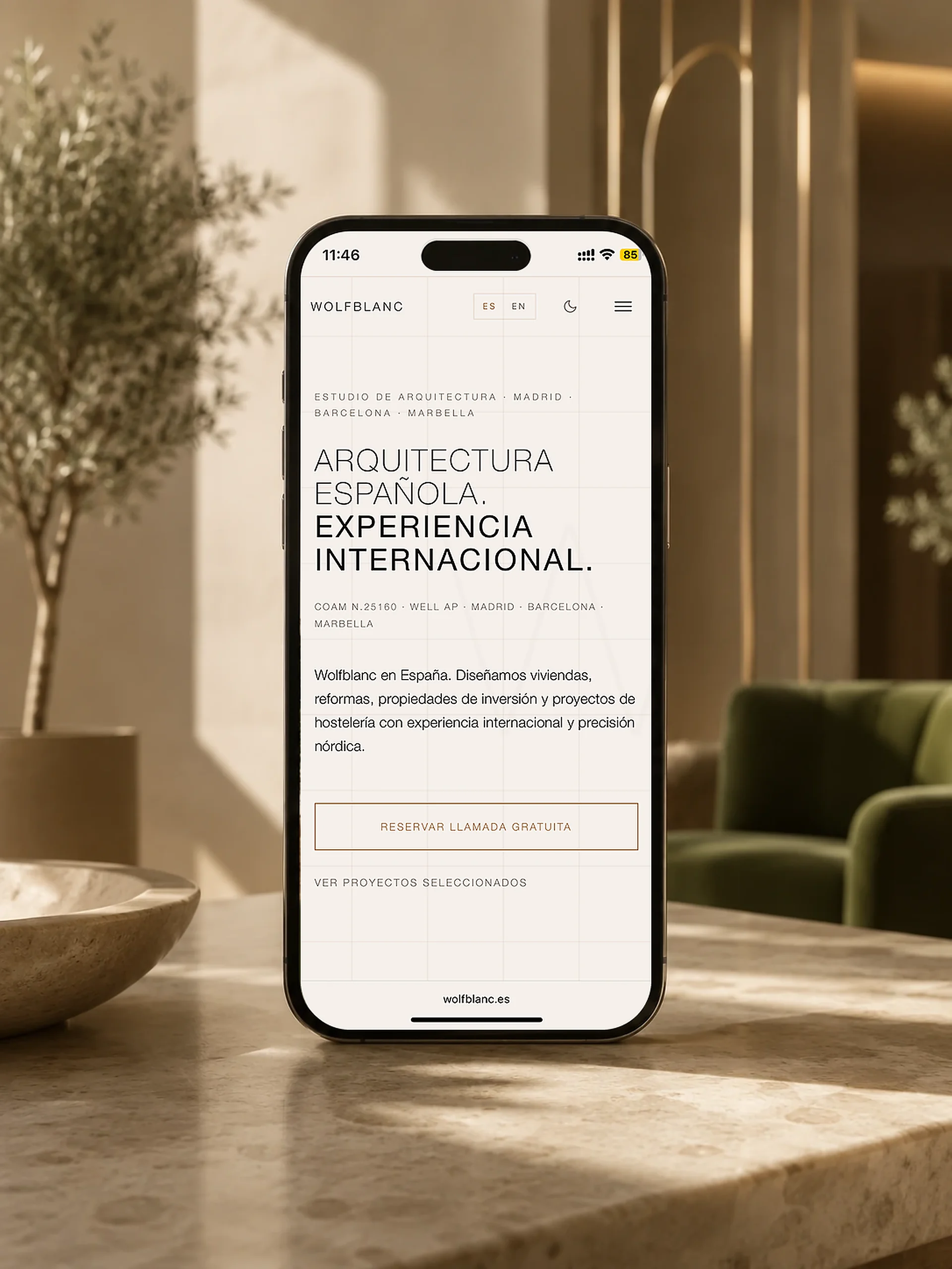 wolfblanc.es on mobile